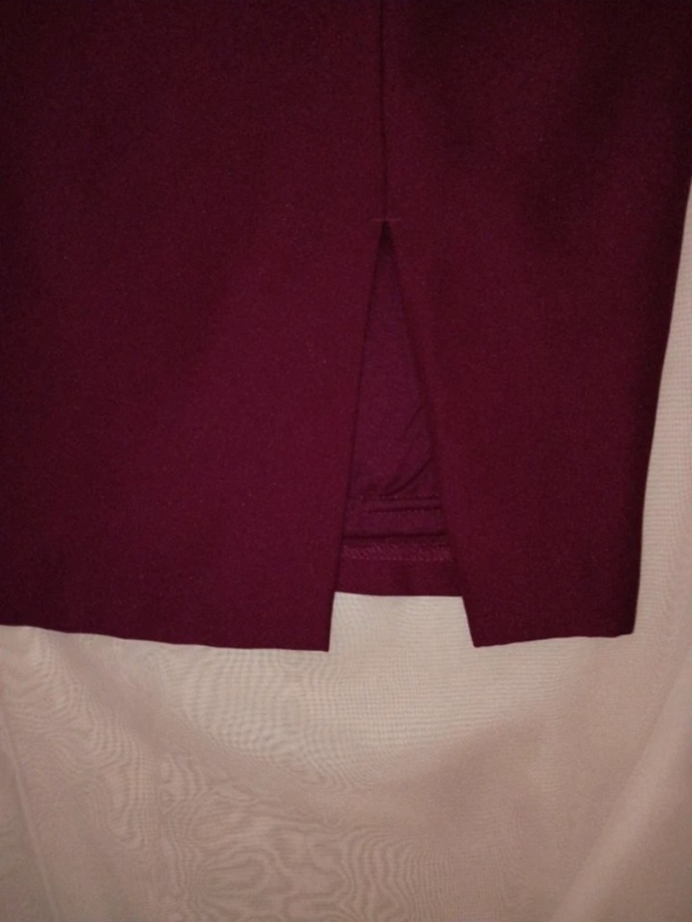 VENUS Purple/Burgundy Ruffled Sleeve Women’s Dress SEE MEASUREMENTS FOR SIZING - Picture 3 of 10